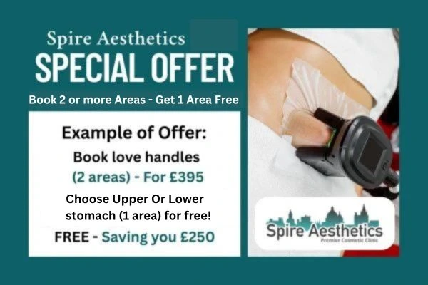Fat Freezing Promotion Uttoxeter from Spire Aesthetics - Book Today!